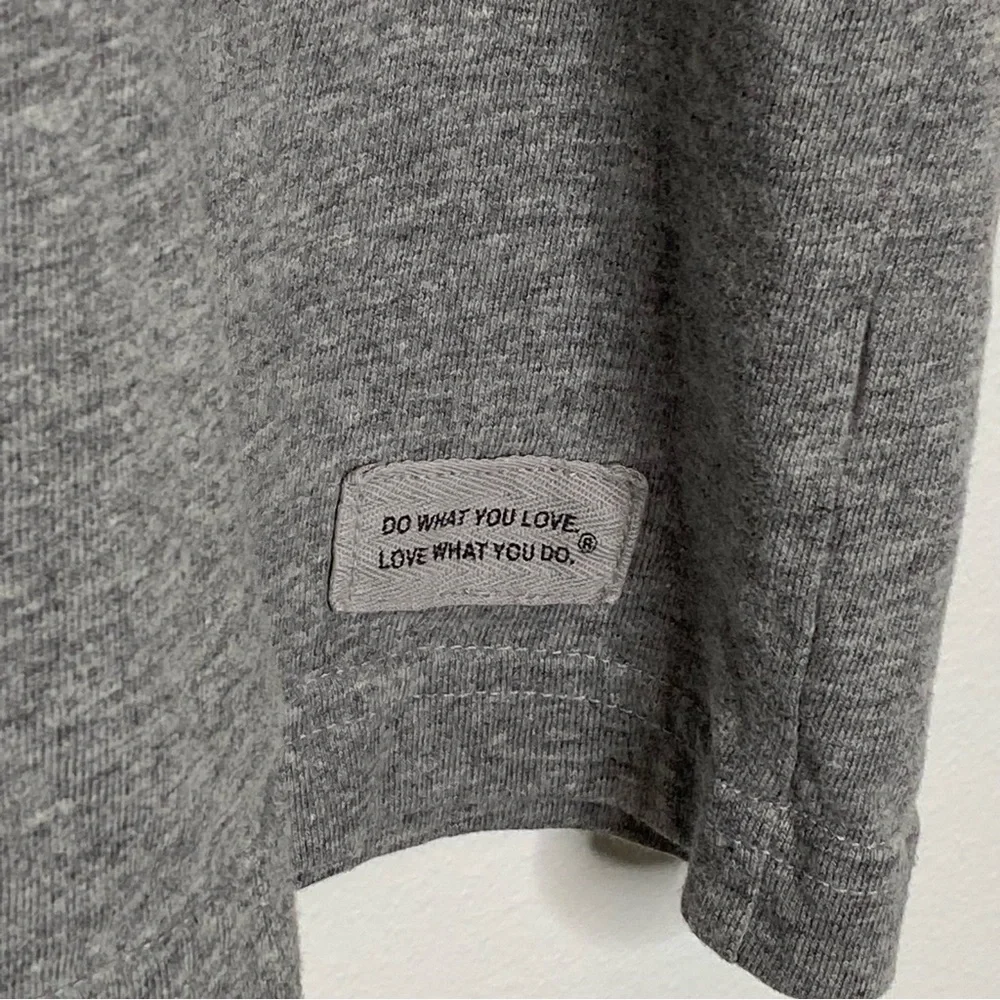 Life Is Good Grey Tape Measure Crusher Tee